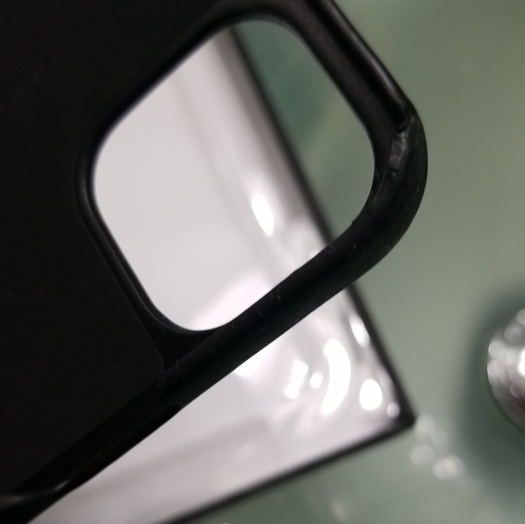 Coach Black Leather Slim Protective Case for iPhone 12 Pro Max - Picture 6 of 7